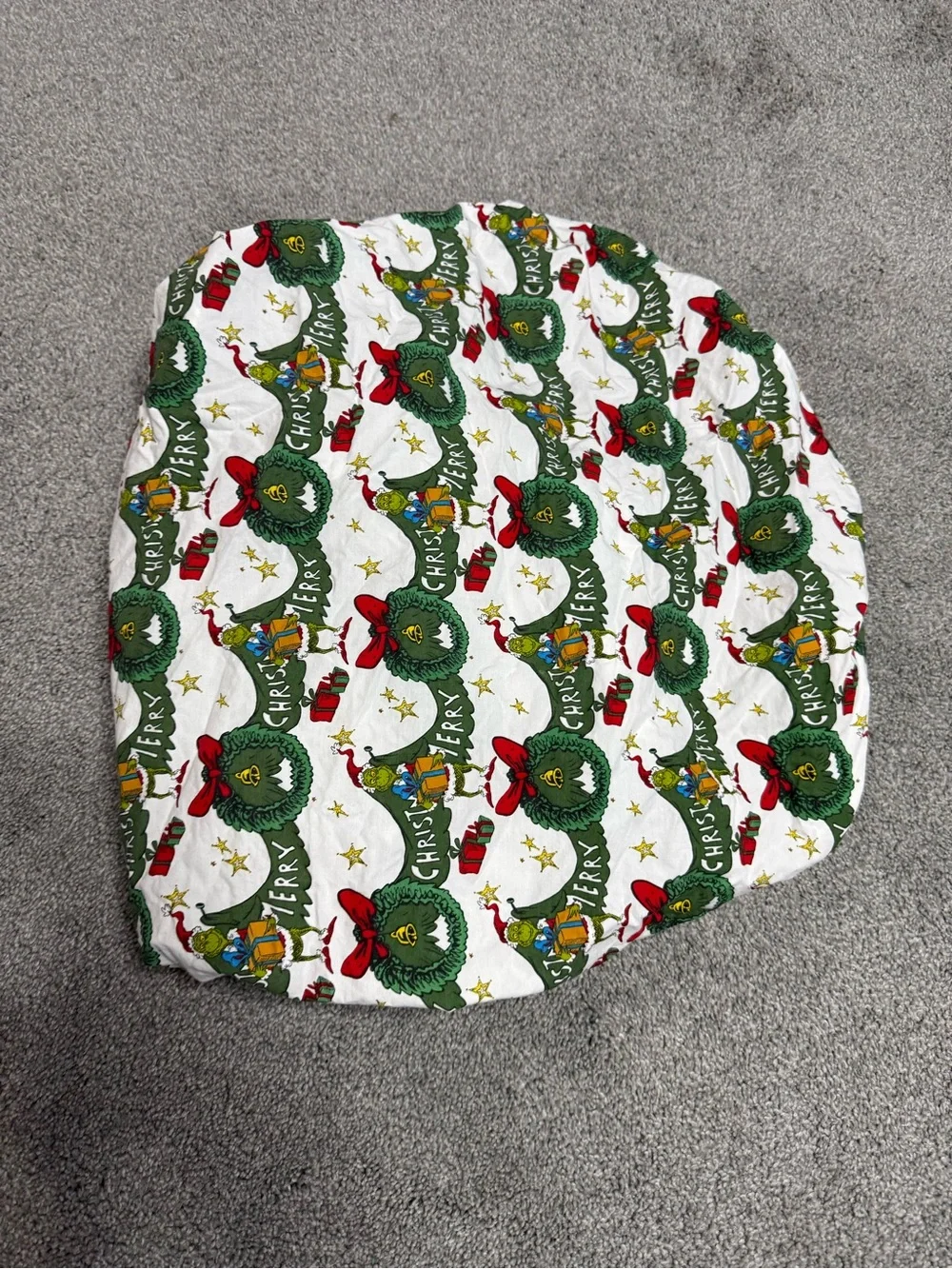 Pottery Barn The Grinch Crib Sheet